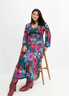 Maxikleid mit Keulenärmeln, bonprix