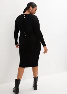 Robe en maille et pull sans manches (ens. 2 pces), bonprix