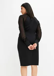 Robe midi à découpes, bonprix