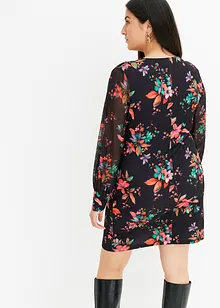 Robe à manches en mesh, bonprix