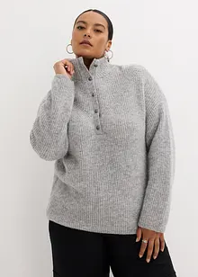 Pull oversize en mélange laine et alpaga, bonprix