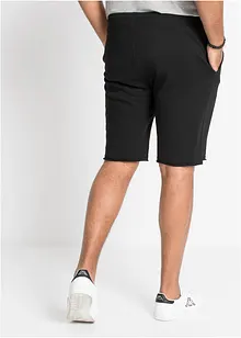 Bermuda en molleton avec bordures à cru, bonprix