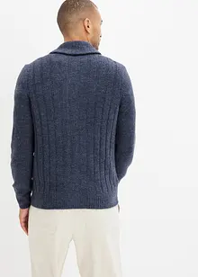 Strickjacke mit Rippenmuster, bonprix