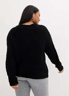 Wollpullover mit Zopfmuster, bonprix