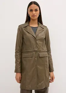 Veste en cuir nappa d'agneau 2 en 1 avec plusieurs variantes, bonprix