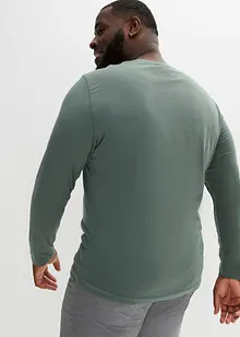 Langarmshirt (2er Pack) aus reiner Bio-Baumwolle, bonprix