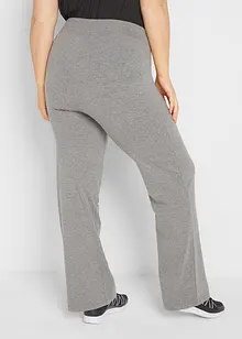 Lot de 2 pantalons de sport, bootcut, bonprix