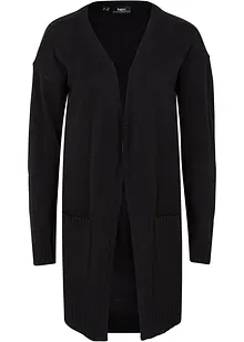 Gilet long en maille, bonprix