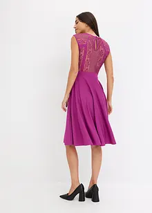 Midikleid mit Spitze, bonprix