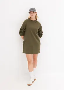 Robe molletonnée oversize, bonprix
