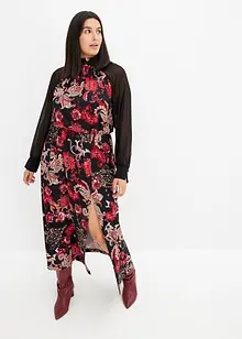 Robe longue avec fente, bonprix