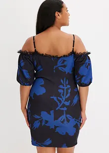 Robe à bretelles avec dentelle, bonprix