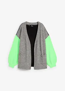 Oversize-Strickjacke mit Color-Blocking, bonprix