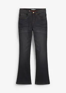 Bootcut-Jeans High Waist, Thermo, bonprix