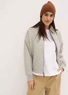 Stepp-Blousonjacke mit Cord-Kragen, bonprix