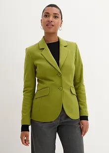 Baumwoll Jersey-Blazer, tailliert, bonprix