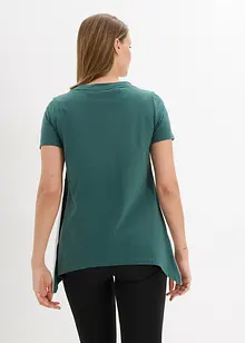 T-Shirt mit Zipfel (2er Pack), bonprix