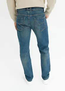 Regular Fit Stretch-Jeans mit recycelter Baumwolle, Straight, bonprix