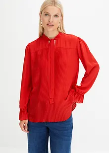 Plisseé Bluse, bonprix