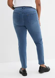 Jean slim taille haute, thermique, bonprix