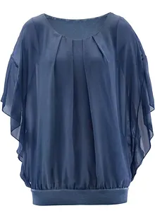 Chiffonbluse mit Untertop, bonprix