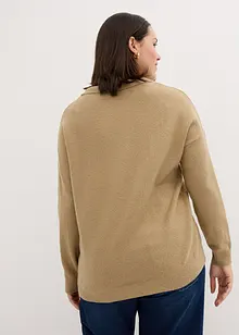 Pullover mit Kragen, bonprix