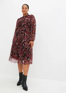 Mesh-Midikleid, bonprix
