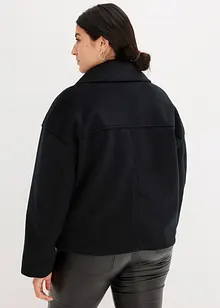 Kurze Cabanjacke in Wolloptik, bonprix