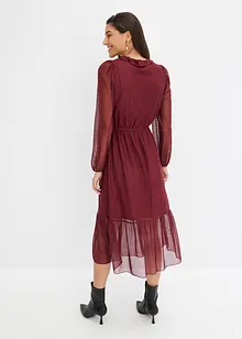 Robe midi en mesh, bonprix