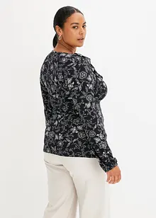 bedrucktes Langarmshirt, bonprix