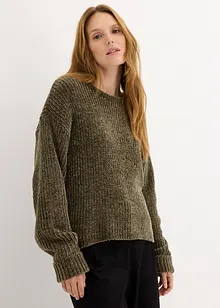 Pullover aus weicher Chenille, bonprix