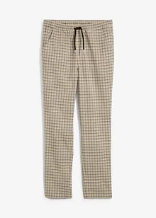 Pantalon chino garçon en matière douce, bonprix