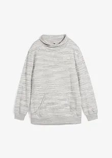 Jungen Sweatshirt mit Stehkragen, bonprix