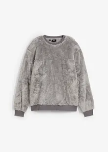 Jungen flauschiges Sweatshirt, bonprix