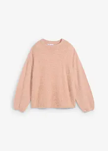 Pull en fil duveteux, bonprix