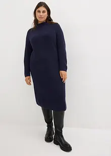 Robe en maille côtelée, bonprix