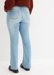 Flared Jeans, Mid Waist, Stretch, bonprix