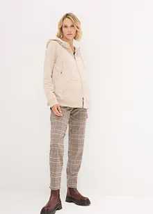 Umstands-Sweatjacke mit Baby-Einsatz und flauschiger Innenseite, bonprix