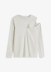 Langarmshirt mit Cut-Out, bonprix