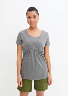 2-in-1 Umstands- und Stillshirts (2er Pack​), bonprix