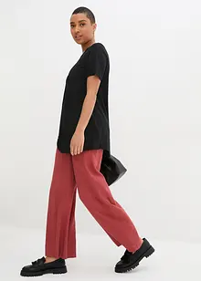 T-Shirt in A-Linien-Form, kurzarm, bonprix