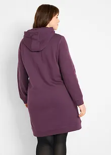 Robe molletonnée à capuche, bonprix