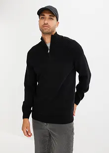 Troyer Pullover mit Komfortschnitt, bonprix