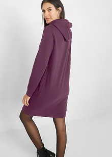 Robe molletonnée à capuche, bonprix