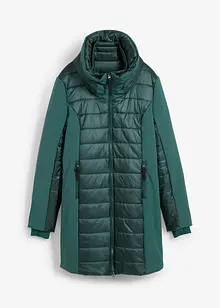 Gesteppte Longjacke mit Softshell, bonprix