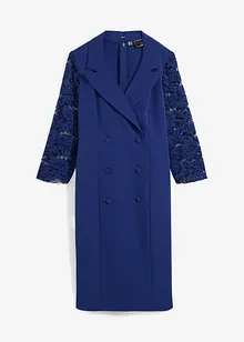 Blazer-Kleid mit Spitzenärmeln, bonprix