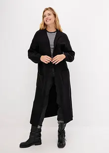 Oversize-Strickjacke in Midilänge, bonprix