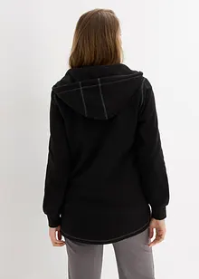 Fleecejacke mit Reißverschluss-Taschen, bonprix