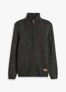 Strickjacke mit Stehkragen, bonprix