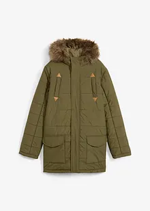 Jungen Funktions-Winterjacke mit Kapuze, bonprix